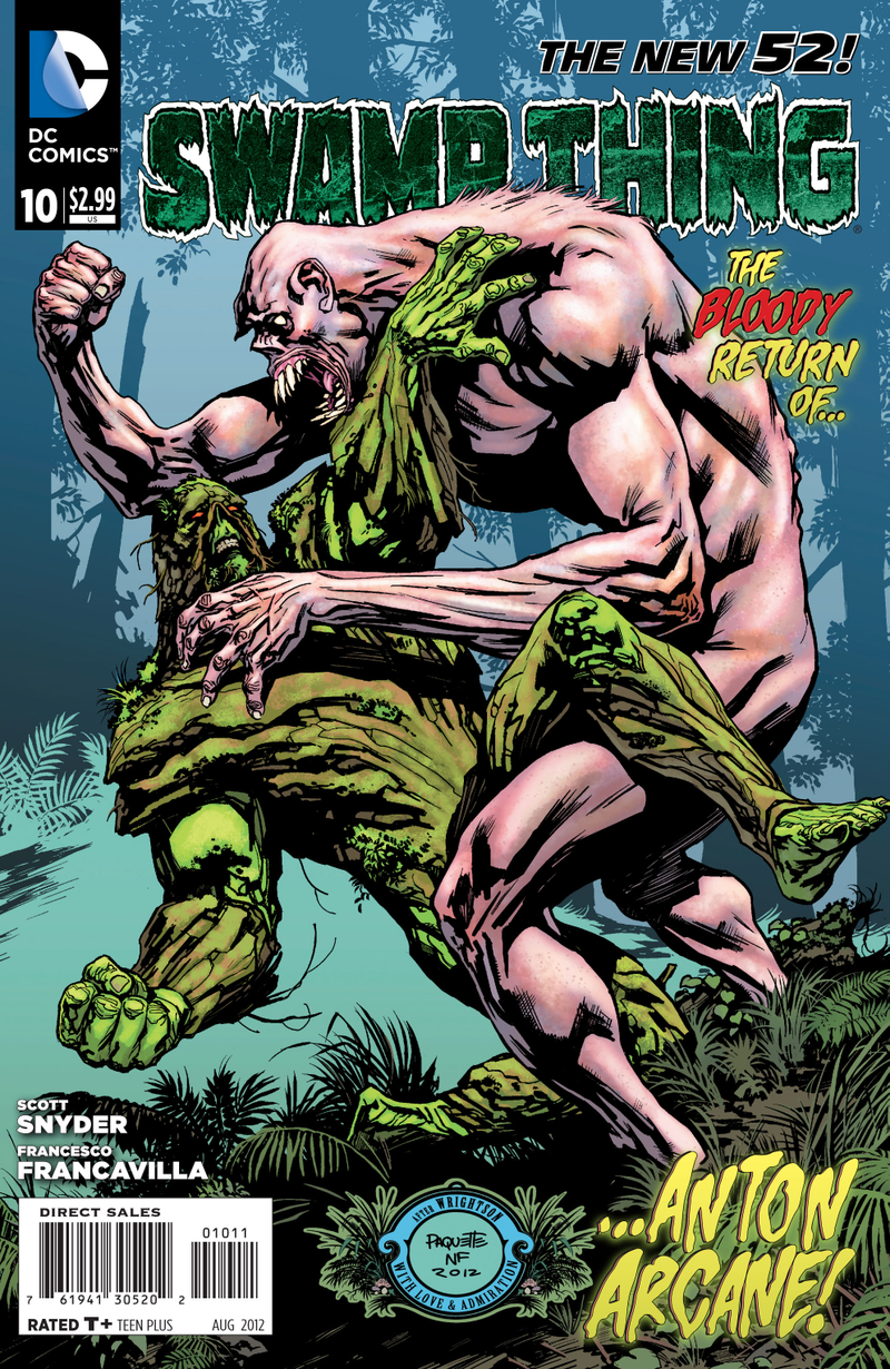 Illustration for article titled Read a sneak preview of the next issue of Swamp Thing